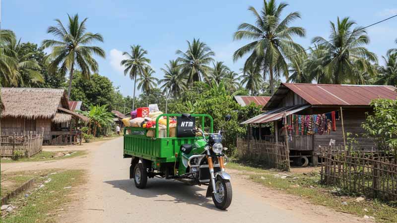 motor roda tiga di pontianak