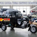 HTM motor roda tiga untuk konveksi