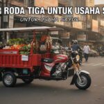HTM motor roda tiga untuk usaha sayur