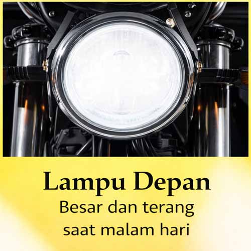 HTM Lampu Depan