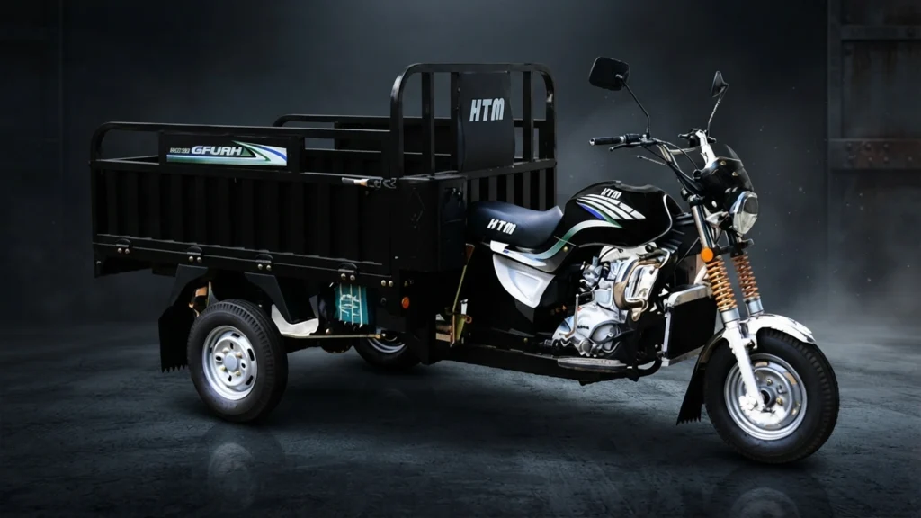 HTM Motor Roda Tiga Distribusi Beras Karungan