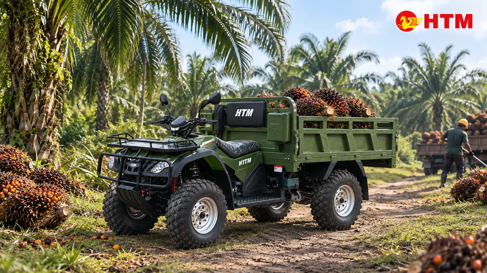 Spesifikasi Tangguh ATV Cargo Nunukan HTM 350cc 4WD