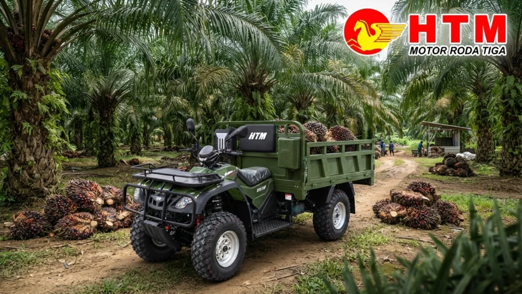 ATV Cargo Sintang, Pengangkutan Tandan Buah Segar TBS Sawit Langsung ke TPH
