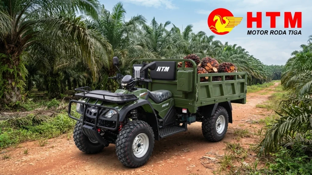 ATV Cargo Sintang, Torsi 18 Nm Kuat Menanjak Membawa Muatan Sawit Penuh