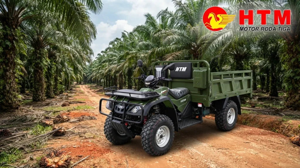 ATV Cargo Paser, Rem Depan Cakram dan Rem Belakang Tromol 220 mm Pakem