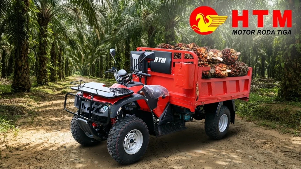 ATV Cargo Katingan, Performa Tangguh Melibas Jalan Gambut dan Lumpur