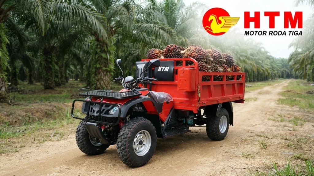 ATV Cargo Katingan, Suspensi Belakang Per Daun Komersial Muatan Berat