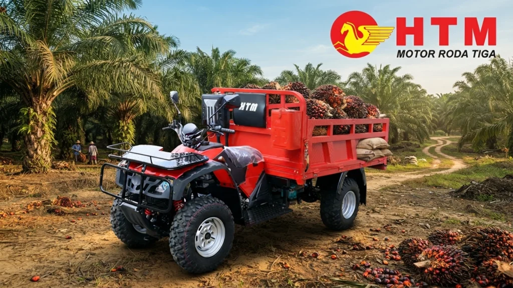 ATV Cargo Katingan, Rem Depan Cakram dan Rem Belakang Tromol 220 mm Pakem