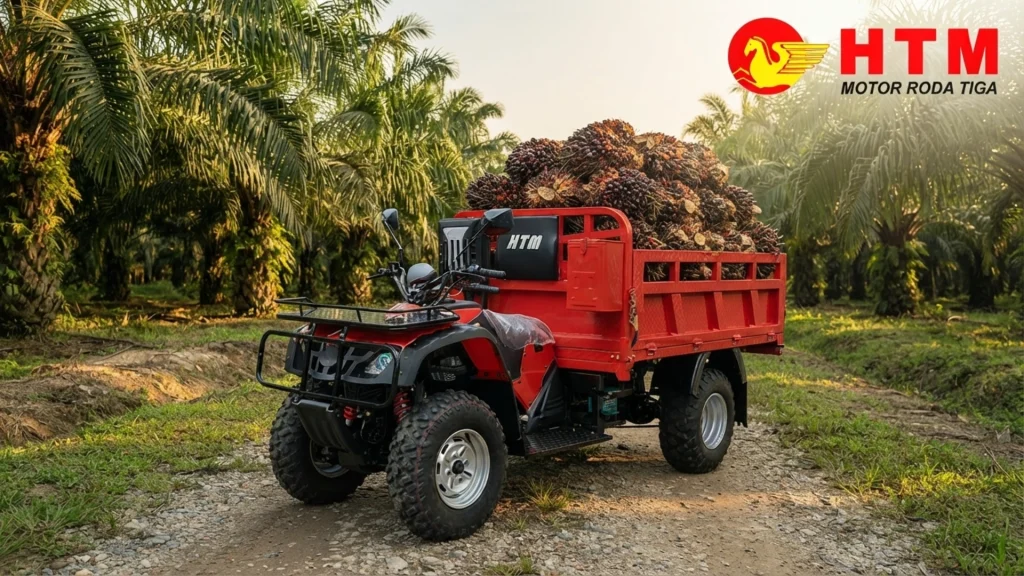 ATV Cargo Katingan, Pengangkutan Tandan Buah Segar TBS Sawit Langsung ke TPH